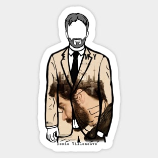 Denis Villeneuve, Director of Enemy (Poster1) Sticker